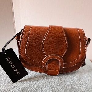 Rachel Zoe Vegan Leather Brown Crossbody/ Belt Bag. NWT